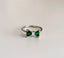 Coquette Ring-Green Gold