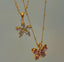 Blossom Necklace- Rhinestone