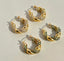 Avery Earrings- Clear