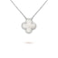 Lilah Necklace- Silver White