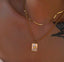 Ali Necklace- White Marble