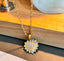 Amara Heart Necklace- Rhinestone