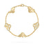 Ariella Bracelet- Gold Rhinestone