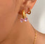 Diana Mini Earrings- Pink