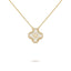 Lilah Necklace- Gold Rhinestone