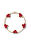 Ariella Bracelet- Red