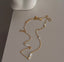 Leia Pearl Necklace- Gold