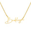 Custom Name Necklace -Gold