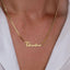 Custom Name Necklace -Gold