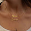 Custom Name Necklace -Gold