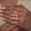 Custom Name Necklace -Gold